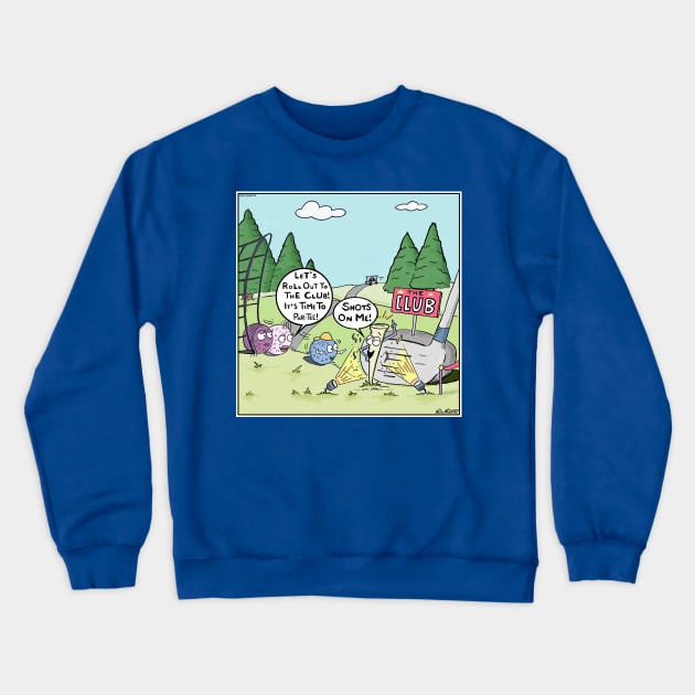 Par-Tee Time Crewneck Sweatshirt by Nick Navatta